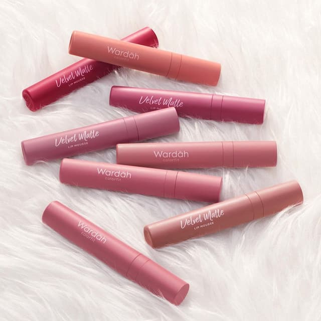 Pilihan Lipstik Wardah Velvet Matte Terbaru September 2021