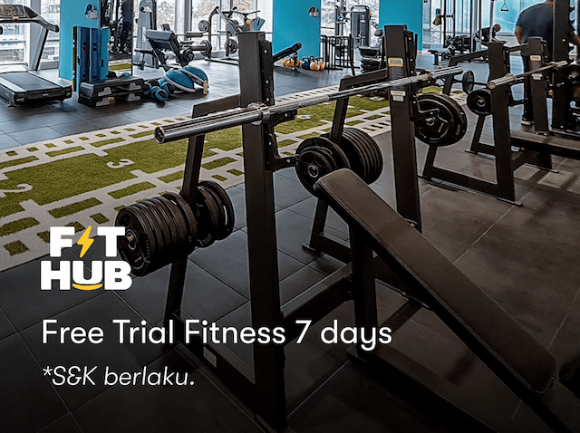 Nikmati program free trial selama 7 hari di FIT HUB