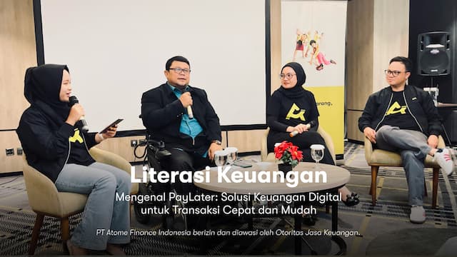 Atome Ajak Penyandang Disabilitas Kenali PayLater Lewat Program Literasi Keuangan